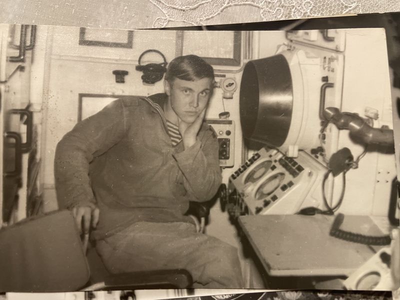 Старая фотография до восстановления