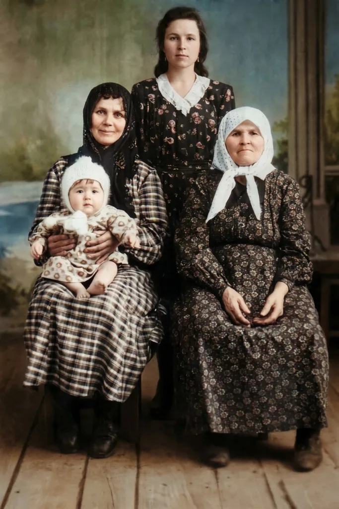 Фотокнига — летопись вашей жизни — фотография после восстановления, возвращены цвет и резкость