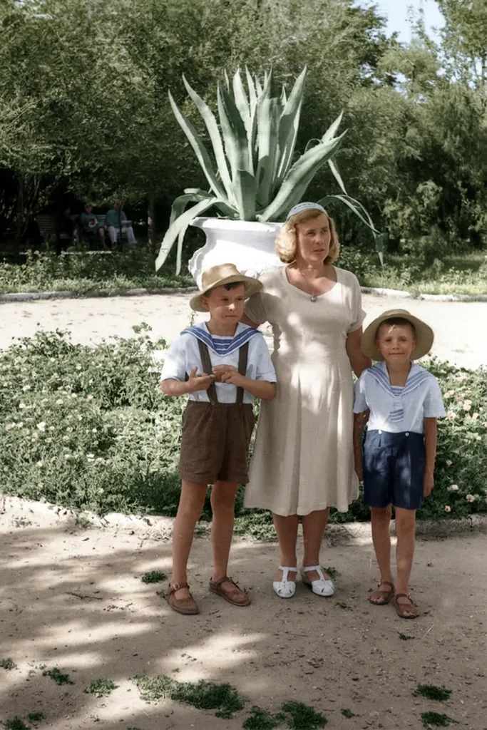 Разбор: создаем фотоальбом для внуков — фотография после восстановления, возвращены цвет и резкость