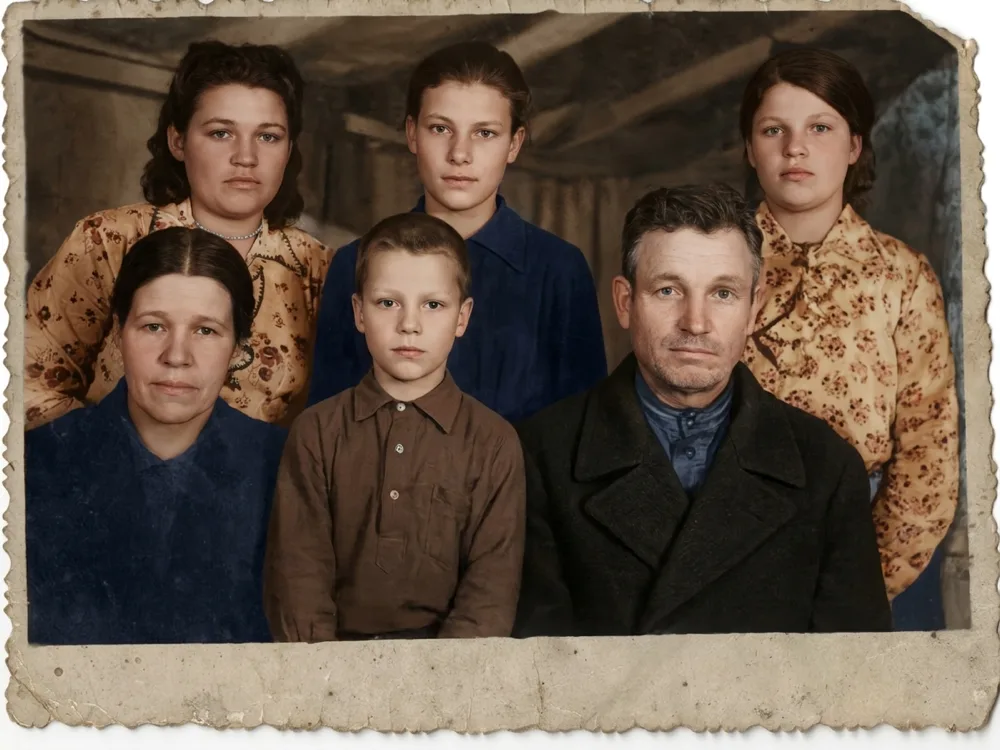 Снимки, залитые водой — фотография после восстановления, возвращены цвет и резкость