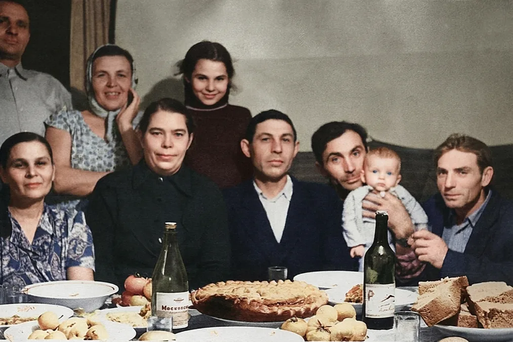 Совет: подготовка к юбилею друга — фотография после восстановления, возвращены цвет и резкость