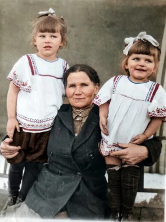 Совет: светлая память о родителях — фотография после восстановления, возвращены цвет и резкость
